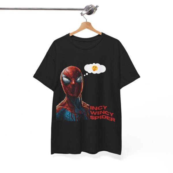 Incy Wincy Spider Unisex Heavy Cotton Tee - Image 3