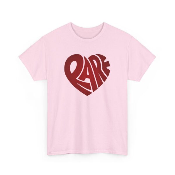 Rare Heart Unisex Heavy Cotton T-Shirt