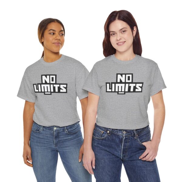 No Limits Unisex Heavy Cotton Tee - Image 5