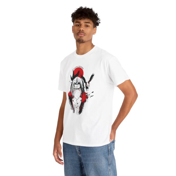 Itachi Uchiha Unisex Cotton T-Shirt - Image 4