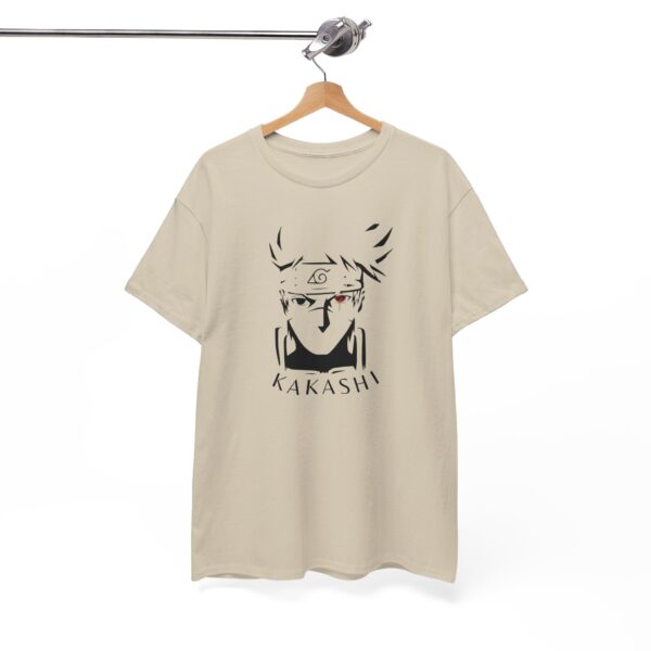 Kakashi Anime Unisex Cotton T-Shirt - Image 3