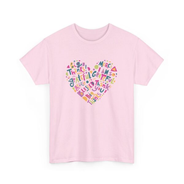 Graceful Heart Cotton T-Shirt