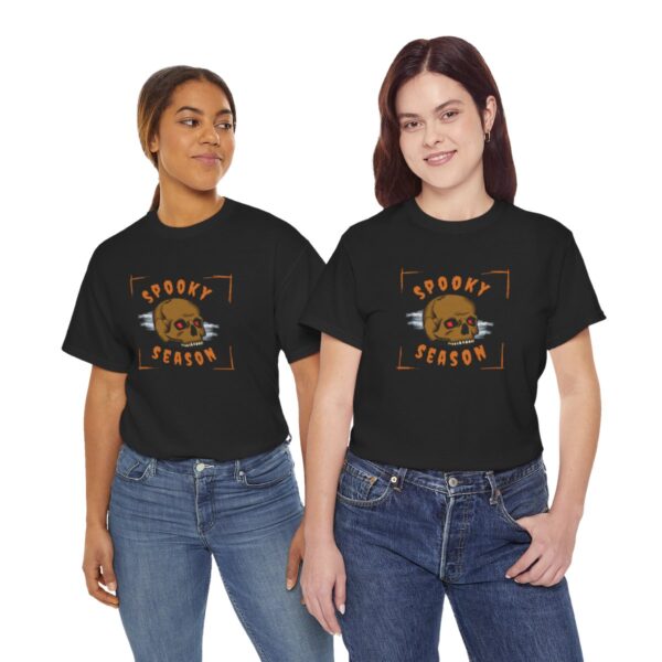 Spooky Season Halloween Cotton T-Shirt - Image 4