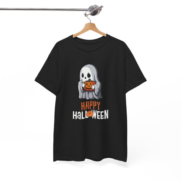 Happy Halloween Unisex Cotton T-Shirt - Image 3