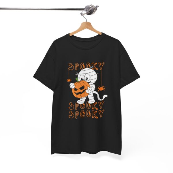 Spooky Spooky Spooky Unisex Cotton T-Shirt - Image 3