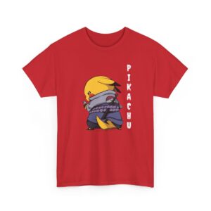 Pikachu Pokemon Shirt – Unisex Cotton Tee | Pika Graphic Shirt for Fans