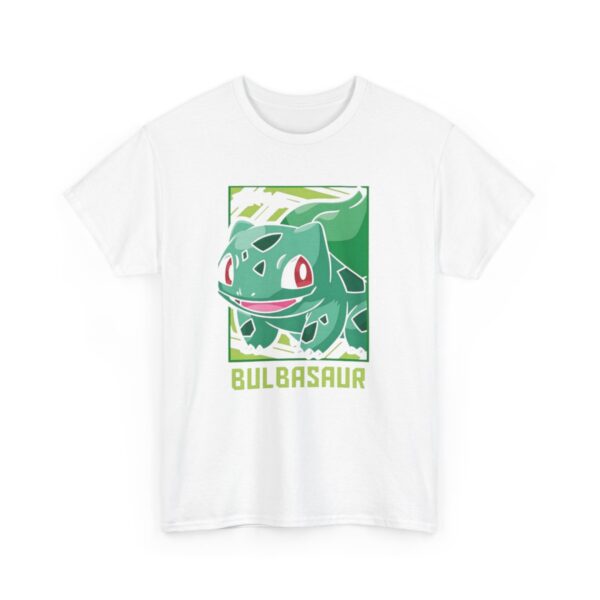 Bulbasaur Pokémon Unisex Cotton T-Shirt – Classic Green Character Tee for Fans